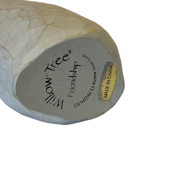 WILLOW TREE Girl Friendship Resin Figurine Bouquet of Flowers Hand Painted - Picture 5 of 7